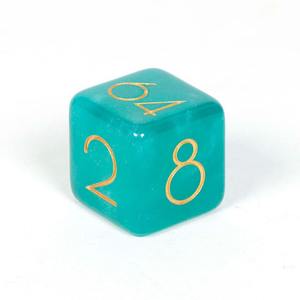 Dés en résine époxy polyédriques faits à la main pour les jeux de rôle Dungeons & Dragons et les TTRPGS – Dés exclusifs en résine époxy faits à la main - Product Image 2