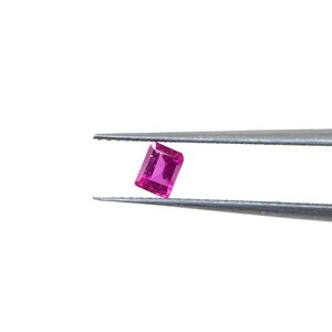 Rubis naturels de Bangkok, octogones calibrés 3x4mm, pierres précieuses de rubis naturelles facettées pour la fabrication de bijoux, prêtes à l'emploi - Product Image 2