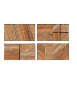 American Trending 30x60 Mur extérieur rustique en porcelaine 12mm antidérapant Accents Garage extérieur 2cm Bâtiment arrière-cour - Product Image 5