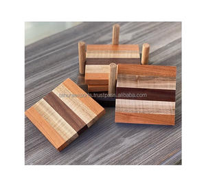 Posavasos de madera de mango de Acacia para cocina y mesa, nuevo diseño elegante, posavasos de madera de la mejor calidad, decoración del hogar para uso - Product Image 1