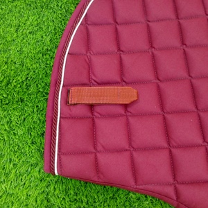 Ensemble de tapis de selle d'équitation professionnels, couleurs personnalisées, doublure en tissu 100% coton, tapis de selle d'équitation réglable - Product Image 4