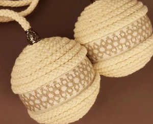 Cotton Rope <b>Curtain</b> Tiebacks, Bedroom Decor - Product Image 1
