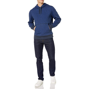 Sudadera con Capucha Casual para Hombre, 100% Algodón, Estilo Hip Hop, Ropa Deportiva Térmica, Bordada, Lisa, Teñida, para Primavera, Otoño e Invierno - Product Image 1