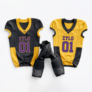 ZYLO Venta al por Mayor de Uniformes de Fútbol Americano Personalizados por Sublimación, Uniformes de Fútbol Americano de Talla Grande para Jóvenes y Entrenamiento Universitario - Product Image 6
