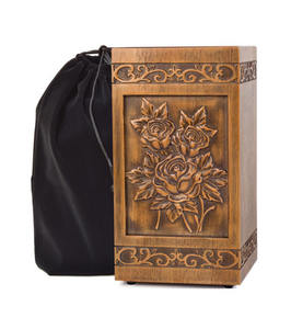 Urnes funéraires en bois de style américain faites à la main, modernes et décoratives, pour adultes, à bas prix - Product Image 1