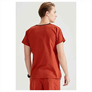 Hospital Medical Men <b>Doctor</b> Scrub Suits for Summer Men Wear Hospital Scrubs Nursing Surgical Uniforms <b>Sets</b> for Men - Product Image 6