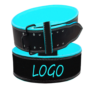 Ceinture de musculation en cuir de qualité supérieure, 4 pouces de large, pour la musculation et l'entraînement en force, offre en gros OEM - Product Image 1