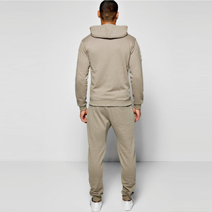 Conjunto de Sudadera y Pantalón Deportivo para Hombre, Estilo Vintage, Tejido de 280g, 100% Algodón, Lavado, Desgastado, de Secado Rápido - Product Image 3