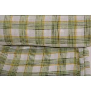 Indian Cotton <b>Check</b> Fabric Handloom Plaid Cloth Soft Sewing Quilting Craft Dress Material Fabric - Product Image 5