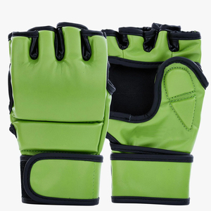 Guantes de Boxeo de Piel de Vacuno y PU para Sparring de MMA, Medios Dedos, Producto de Alta Calidad en Tendencia, Guantes y Manoplas para Grappling de MMA - Product Image 6