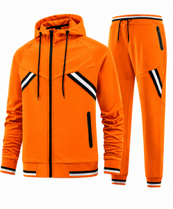 Bulk Wholesale Top Design Unisex Spring Breathable Comfortable Gym Letter Fitted Football <b>Tracksuit</b> Sets - Product Image 6