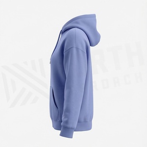 Drop-Shoulder Hoodies For Women High Quality Spring Autumn Hooded Casual Pocket Premium Quality Pullovers Apparel Oem - Product Image 3