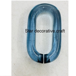 Cadena de eslabones de resina, decoración de pared con eslabones de resina colgantes, arte de resina acrílica moderno y único al precio más bajo. - Product Image 2