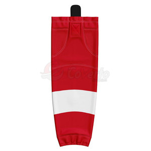 Chaussettes de hockey sur glace en gros, design personnalisé pour équipes sportives, chaussettes légères et respirantes pour joueurs et clubs, chaussettes pour joueurs de hockey sur glace - Product Image 3