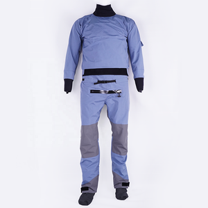 Men's Blue Polyester <b>Work</b> Coverall <b>Waterproof</b> Full Body Protection Uniform - Product Image 2