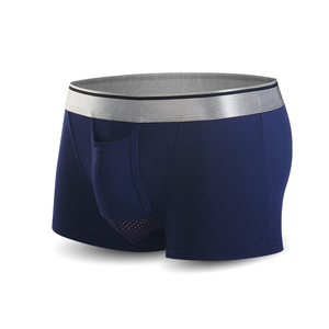 Boxers pour hommes grande taille, emballés en boîte, sous-vêtements confortables et respirants, caleçons de boxe - Product Image 2