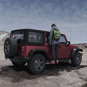 Pedane Laterali da 6 Pollici Verniciate a Polvere per Jeep Wrangler JL 4 Porte 2018-2025 - Product Image 4