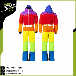 Combinaisons de ski pour hommes, nouveau style, coupe-vent, grande taille, imperméables, fermeture éclair, respirantes, couleurs et tailles personnalisées - Product Image 4