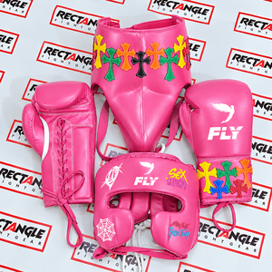 Conjunto de Boxeo y Kickboxing Profesional de Primera Calidad con Logotipo Personalizado, Último Modelo, Súper Cómodo, en Cuero - Product Image 1