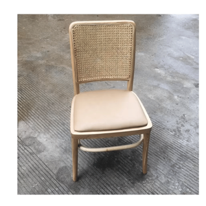 Best Deal for French Stackable Solid Wood Rattan Back Wooden Cafe Restaurant <b>Dining</b> <b>Chairs</b> - Rattan <b>Chair</b> Vietnam - Product Image 5