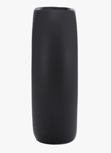 Vase en céramique et anneau creux moderne, fait main, personnalisé, créatif, noir, pour la décoration intérieure - Product Image 6