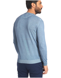 Sweat-shirt pour homme de qualité supérieure, coupe ajustée, 100% coton, motif uni, collection hiver, broderie sur le devant - Product Image 2