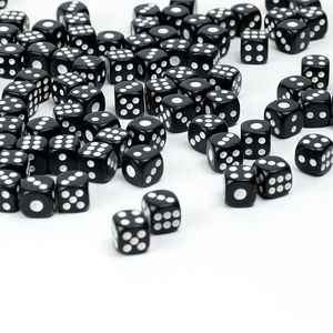 ASSISTANT HANDMADE RESIN PATTERN ECO-friendly Portable 6 Sided Acrylic Round Corner Standard Game D6 <b>Dice</b> for Yahtzee Game - Product Image 3