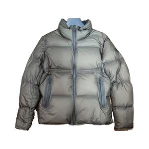 Wholesale Customized Size Logo Puffer Jacket Winter <b>Top</b> Quality Made Solid Color Puffer Jacket - Product Image 3