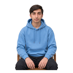 Hoodie personnalisé pour homme, imprimé, surdimensionné, en coton, style streetwear, fabrication de vêtements à marque privée pour les marques de mode et les boutiques - Product Image 5