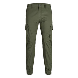 Pantalon cargo en toile de coton pour homme, coupe décontractée, multi-poches, imperméable, respirant, style vintage, service OEM, vente en gros - Product Image 4