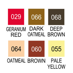 [ME]KURETAKE ZIG Clean Color Real Blush Portrait Colors II (RB-6000AT/6VE) Stylo plume, stylo pinceau, stylo manga - Product Image 3