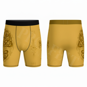 Fitness Apparel MMA Martial Arts Seamless Compression Shorts Quick Dry Athletic Running Gym Training Stretch <b>Boxer</b> Brief Shorts - Product Image 5