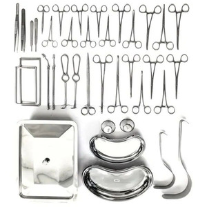 38 Piece Manual Appendectomy Hernia Set Stainless Steel Plastic <b>Instruments</b> for Medical Suture Training Abdominal Surgery - Product Image 4