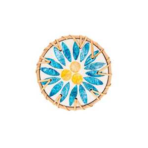 Posavasos Ecológicos de Ratán Resistentes al Calor, Hechos a Mano, Duraderos, de Tamaño Personalizado - Product Image 1