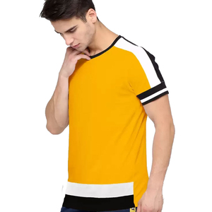 เสื้อยืดคอกลมแขนสั้นผู้ชาย ผลิตในปากีสถาน ผ้าฝ้ายถัก 100% ระบายอากาศได้ดี แห้งเร็ว เป็นมิตรกับสิ่งแวดล้อม สวมใส่สบาย ทรงปกติ - Product Image 3