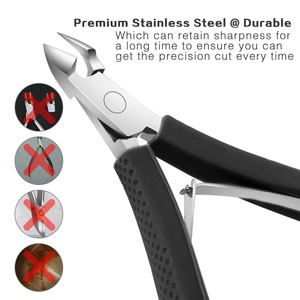 Cortauñas de Acero Inoxidable de Alta Resistencia con Abertura de Mandíbula Ancha, Herramienta de Precisión para el Cuidado de las Uñas con Agarre Cómodo y Corte Preciso - Product Image 4