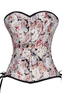 Corsés para Mujer, Sexy, Moldeadores, Modernos, de Brocado, para Tallas Grandes, Transpirables - Product Image 4