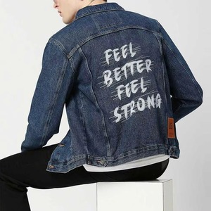Fashionable Men's Casual Canvas Denim <b>Jacket</b> Stylish Durable <b>Waterproof</b> Eco-Friendly Windproof 100% Cotton Winter <b>Jacket</b> for All - Product Image 4