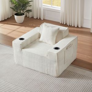 Divano Moderno Monoposto Senza Struttura per Spazi Abitativi Compatti, Facile da Utilizzare per Appartamenti e Uffici - Product Image 3