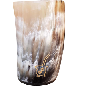 Super Quality Buffalo Horn Glass Natural Horn Viking Horn Glass Cups High Quality Products Drinking Glass for Restaurant Agate - Product Image 1