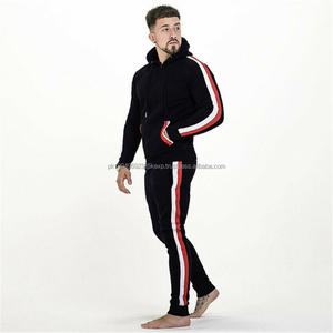 Conjunto de Sudadera con Capucha y Pantalones Deportivos de Felpa de Algodón Unisex de Alta Calidad, Talla Grande, Chándal Deportivo para Hombre - Product Image 6
