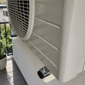 Soporte de Goma Antivibración Estable para Unidades Exteriores de Aire Acondicionado Split, Amortiguador de Impactos, Base para Condensador HVAC - Product Image 1