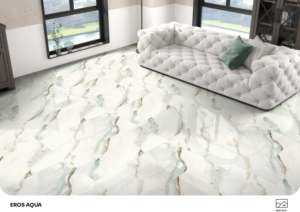 Carrelage en porcelaine à surface brillante haute performance 600x1200mm 60x120cm 24x48 pouces, grand format, solution décorative pour murs et sols - Product Image 5