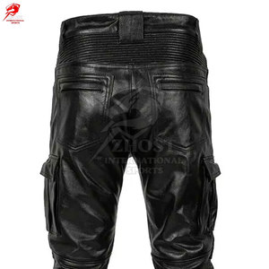 กางเกงหนังผู้ชายทรงทันสมัย คุณภาพพรีเมียม เหมาะสำหรับทำงานหรือพักผ่อน ผลิตในประเทศปากีสถาน - Product Image 5