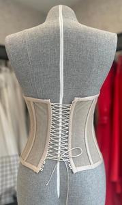 เสื้อครอเซ็ทวินเทจสำหรับผู้หญิง เซ็กซี่ กระชับสัดส่วน ระบายอากาศได้ดี ครอเซ็ทหนังทันสมัยสำหรับสาวพลัสไซส์ - Product Image 5