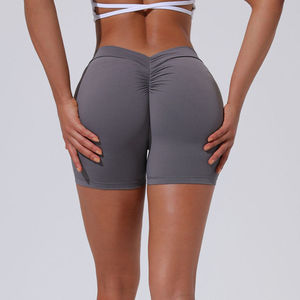High Waist Seamless Yoga Shorts Women <b>Tummy</b> <b>Control</b> Athletic Gym Workout Biker Shorts Summer Fitness Running Shorts Short Pants - Product Image 5