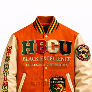 Veste universitaire légère pour homme HBCU, coupe confortable, veste universitaire personnalisée, veste de collège, veste universitaire sur mesure - Product Image 2