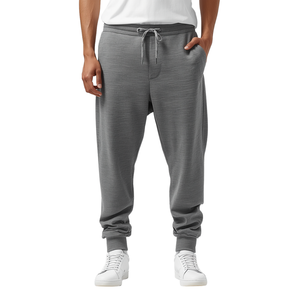 Pantalones Jogger para Hombre, Cintura Elástica, Corte Recto, Ligeros, Diseño Apilado - Product Image 4