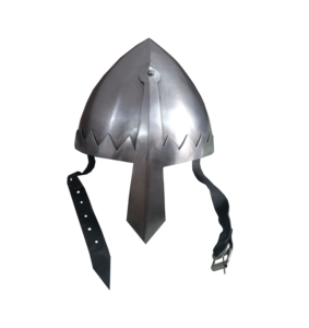 Casco Nasal Normando de Acero Suave Hecho a Mano, Armadura Vikinga, Casco de Guerrero Medieval para Recreación Histórica, Disfraces de Festival y Decoración del Hogar - Product Image 1