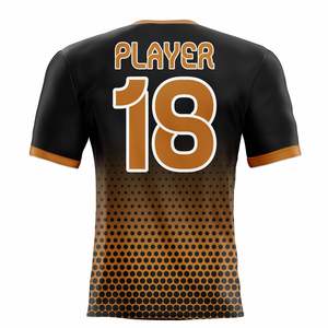 Camiseta de Fútbol Personalizada de Alta Gama, Sublimación Completa, Uniforme Deportivo con Absorción de Humedad, Fabricante OEM, Camiseta de Fútbol al por Mayor para Hombre - Product Image 6